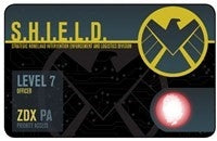 S.H.I.E.L.D. Level 7 ID Card (7) [NF:AoS] - Heroclix Sealed
