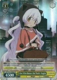 One Who Knows the Truth Nagisa (SR) (35006) [MM/W35] - Weiss Schwarz Single