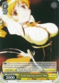 ’Puella Magi Holy Quintet’ Mami (35014) [MM/W35] - Weiss Schwarz Single