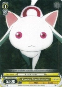 Kyubey Manifestation (35017) [MM/W35] - Weiss Schwarz Single