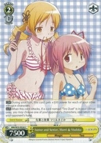 Junior and Senior Mami & Madoka (35020) [MM/W35] - Weiss Schwarz Single