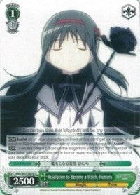 Resolution to Become a Witch Homura (35039) [MM/W35] - Weiss Schwarz Single
