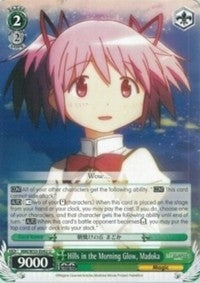 Hills in the Morning Glow Madoka (35042) [MM/W35] - Weiss Schwarz Single
