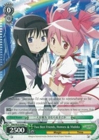 Two Best Friends Homura & Madoka (35046) [MM/W35] - Weiss Schwarz Single
