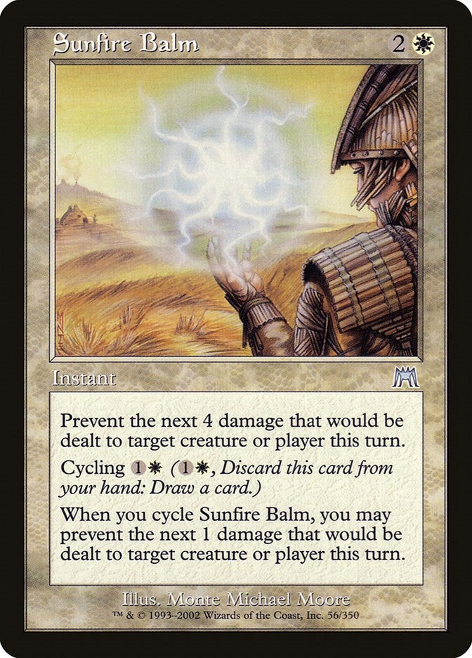 Sunfire Balm (56) [ONS] - MTG Single
