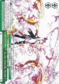 To the Outside World (35060) [MM/W35] - Weiss Schwarz Single