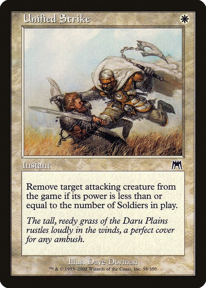 Unified Strike (58) [ONS] - MTG Single