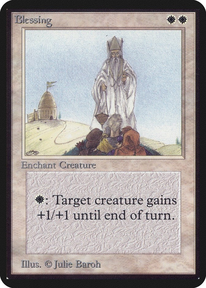 Blessing [LEA] - MTG Single