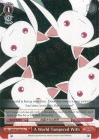 A World Tampered With (35076) [MM/W35] - Weiss Schwarz Single