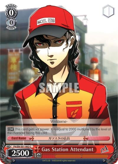 Gas Station Attendant (401062) [P4/EN-S01] - Weiss Schwarz Single