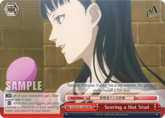 Scoring a Hot Stud (RRR) (401069) [P4/EN-S01] - Weiss Schwarz Single