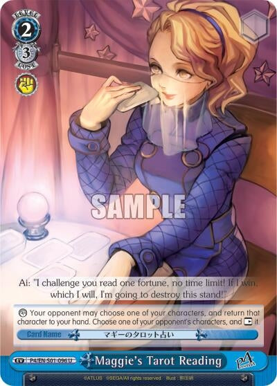 Maggie’s Tarot Reading (401096) [P4/EN-S01] - Weiss Schwarz Single