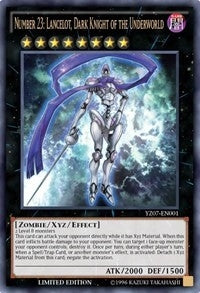 Number 23: Lancelot Dark Knight of the Underworld (7001) (YZ0#) - YuGiOh Single