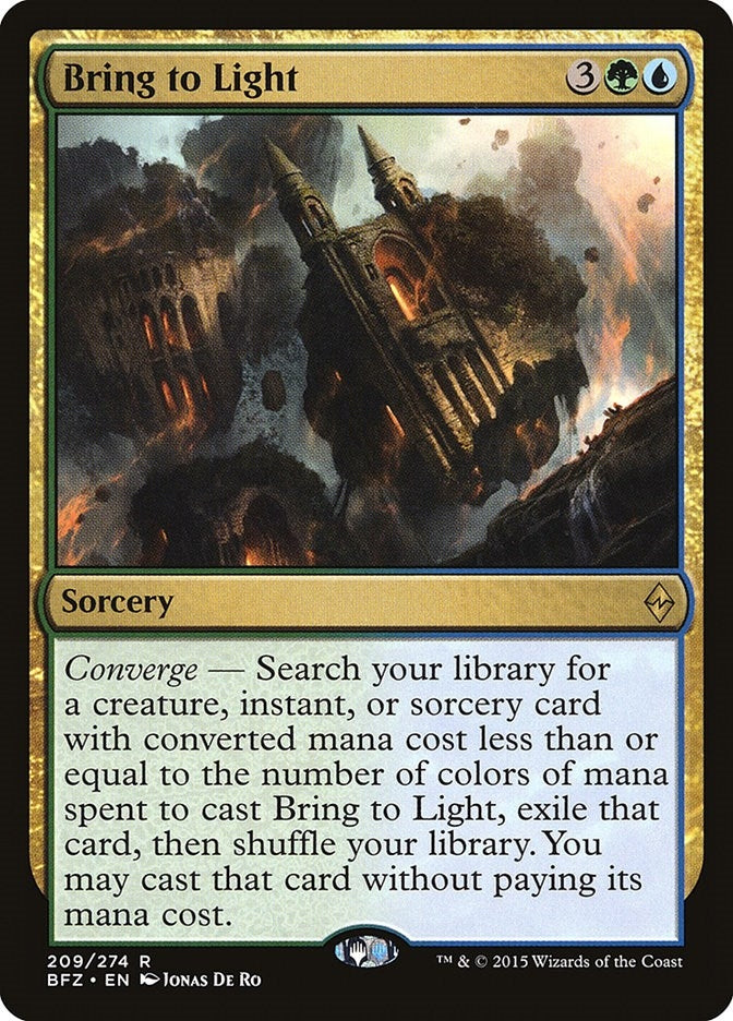 Bring to Light (209) [BFZ] - MTG Single