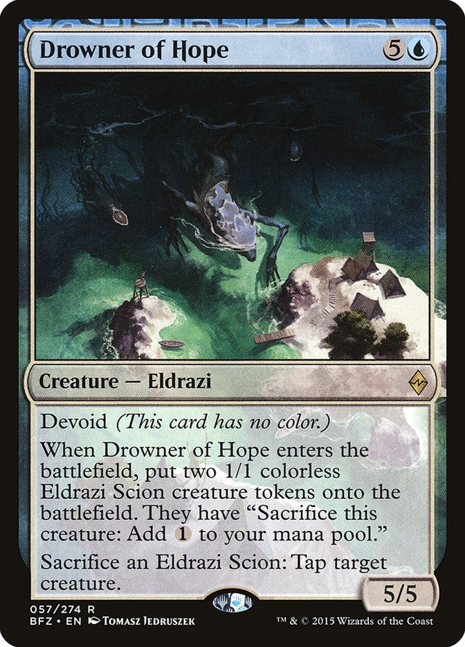 Drowner of Hope (57) [BFZ] - MTG Single