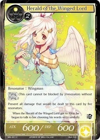 Herald of the Winged Lord (11) [SKL] - Force of Will Single