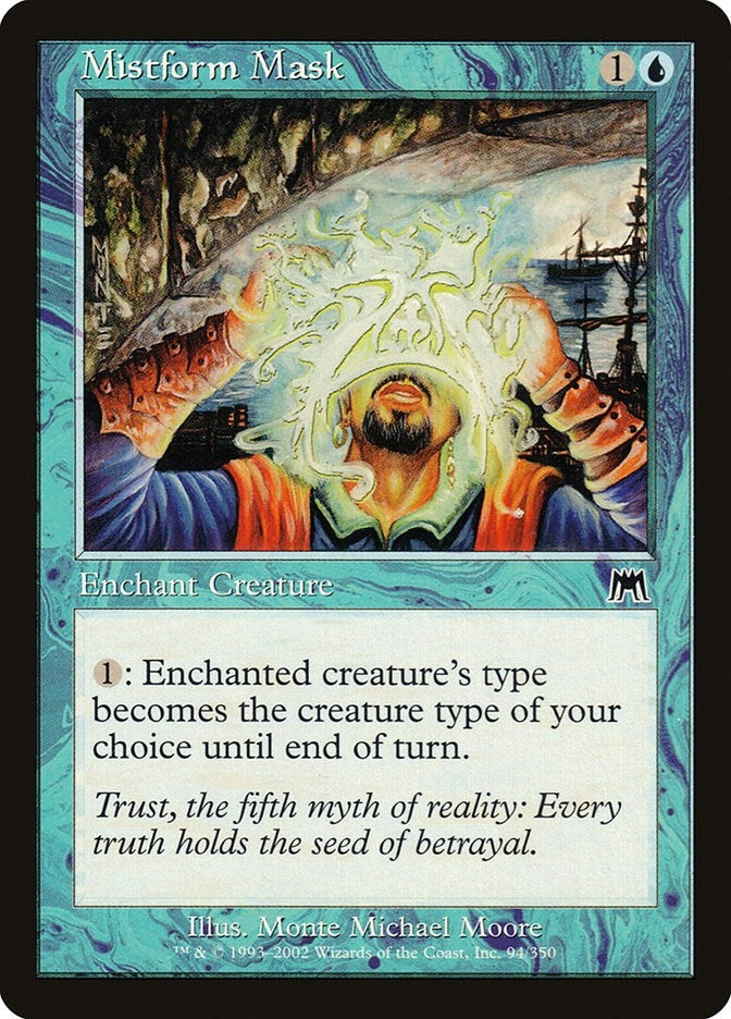 Mistform Mask (94) [ONS] - MTG Single