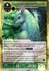 Ratatoskr the Spirit Beast of Yggdrasil (62) [SKL] - Force of Will Single