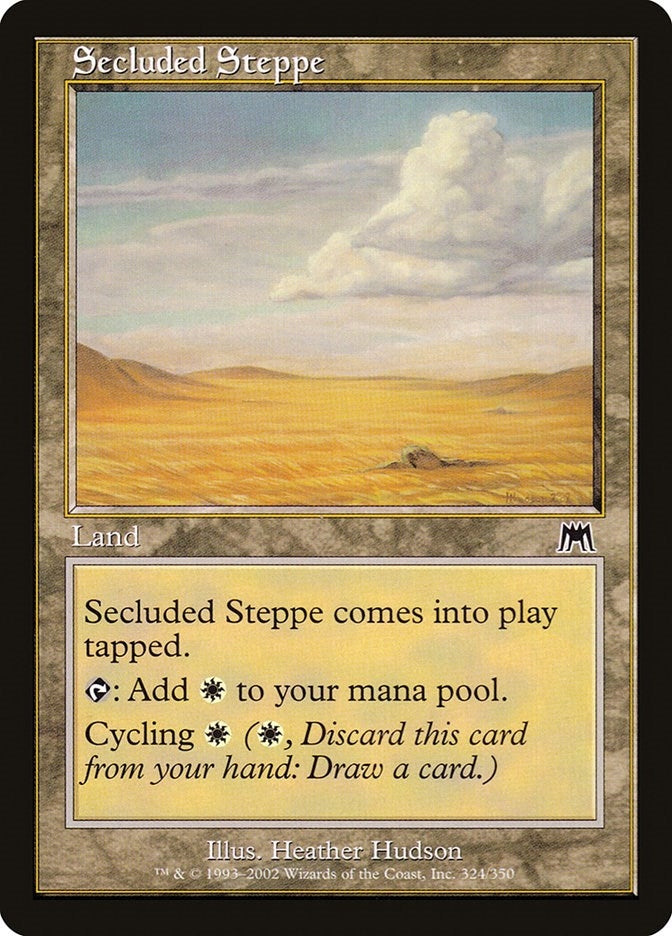 Secluded Steppe (324) [ONS] - MTG Single