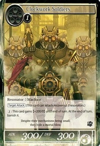Clockwork Soldiers (84) [SKL] - Force of Will Single