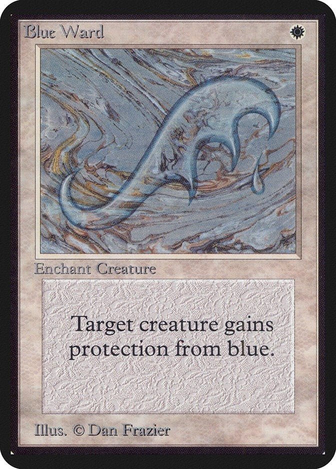 Blue Ward [LEA] - MTG Single