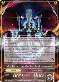 Machina the Machine Lord // Machina the Mechanical Emperor (87) [SKL] - Force of Will Single