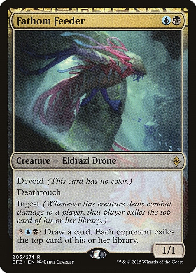 Fathom Feeder (203) [BFZ] - MTG Single