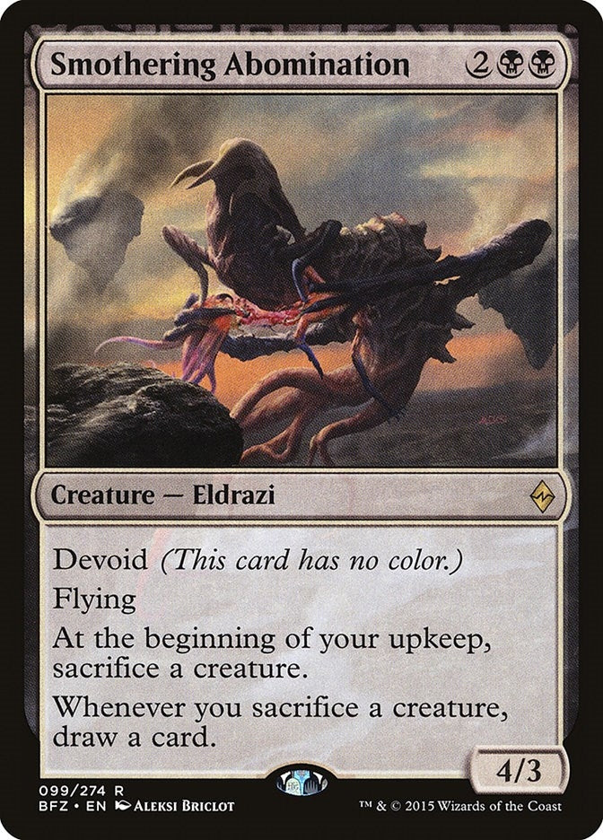 Smothering Abomination (99) [BFZ] - MTG Single