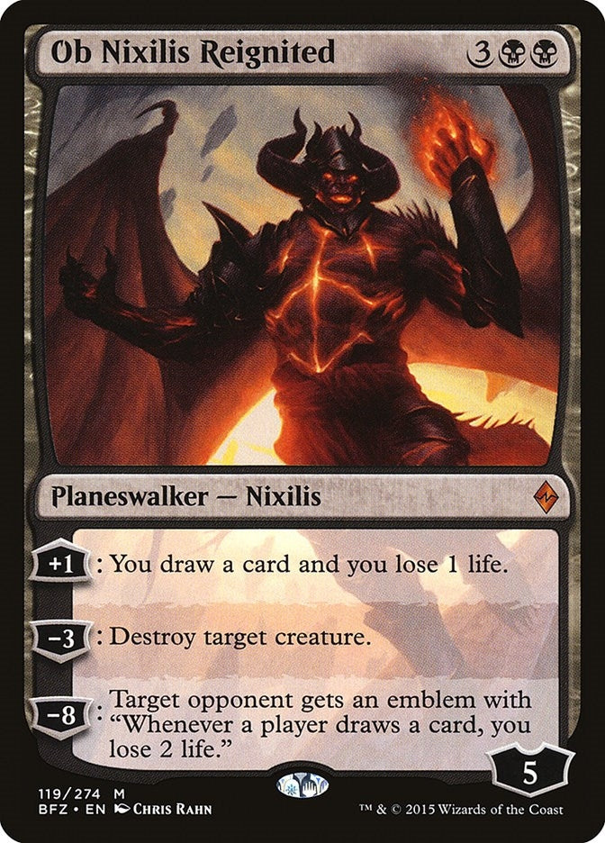 Ob Nixilis Reignited (119) [BFZ] - MTG Single