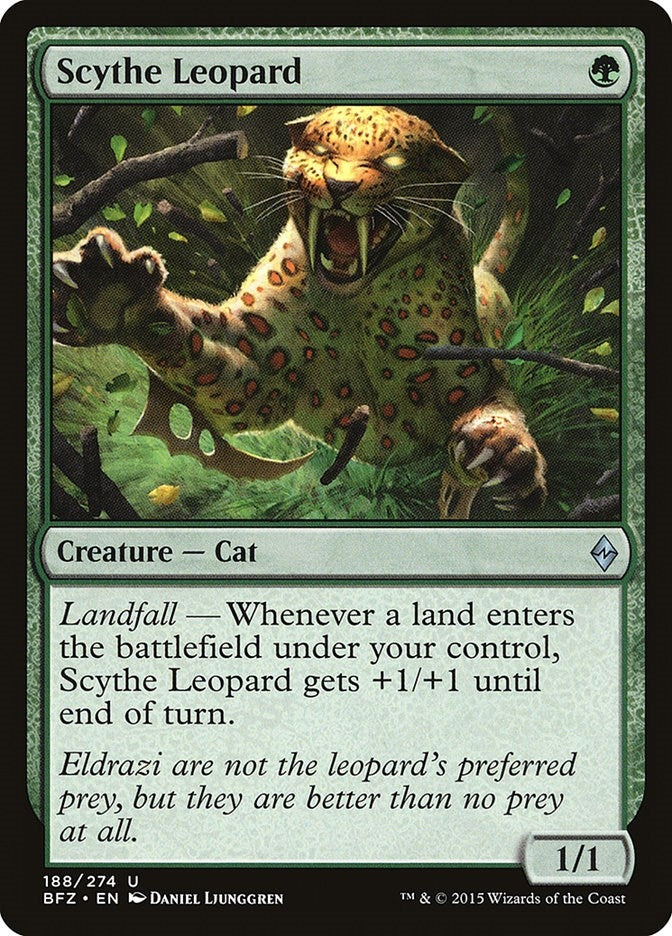 Scythe Leopard (188) [BFZ] - MTG Single