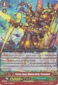 Poison Spear Mutant Deity Paraspear (4037) [G-BT04] - Cardfight Vanguard Single