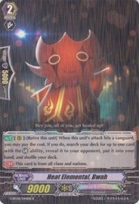 Heat Elemental Bwah (4044) [G-BT04] - Cardfight Vanguard Single