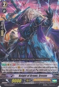 Knight of Brawn Grosne (4063) [G-BT04] - Cardfight Vanguard Single