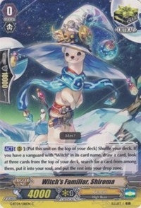 Witch’s Familiar Shiroma (4081) [G-BT04] - Cardfight Vanguard Single