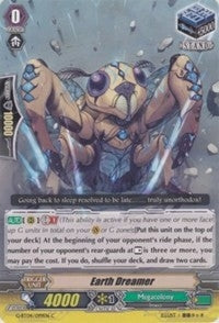 Earth Dreamer (4099) [G-BT04] - Cardfight Vanguard Single