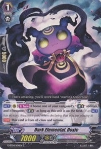 Dark Elemental Doxic (4104) [G-BT04] - Cardfight Vanguard Single
