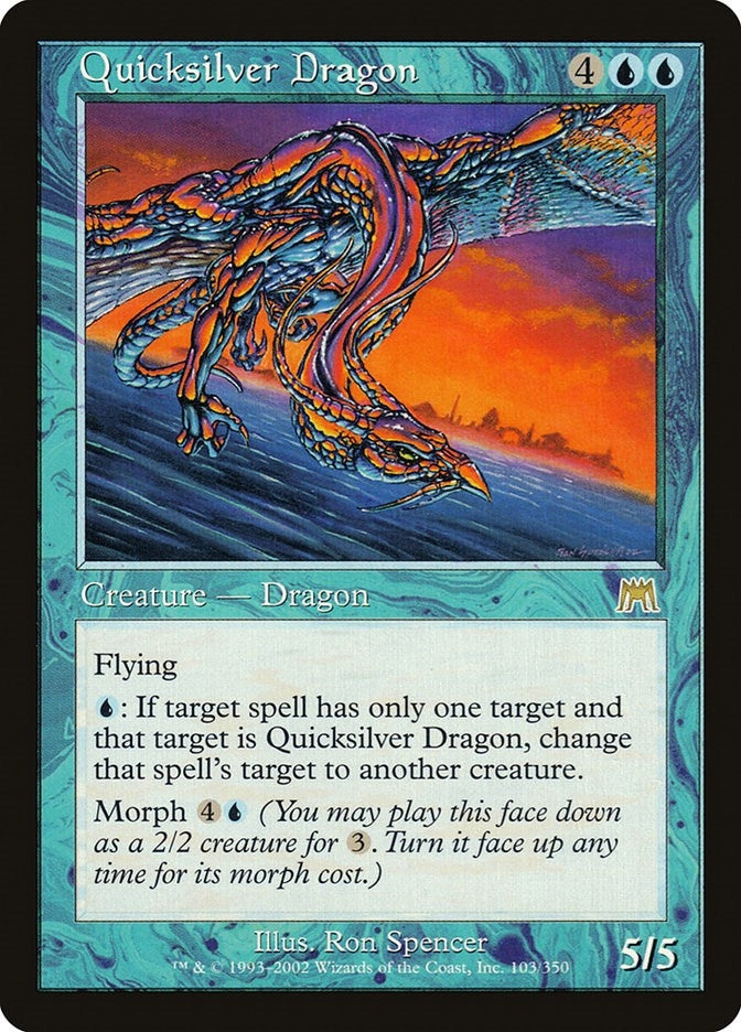Quicksilver Dragon (103) [ONS] - MTG Single