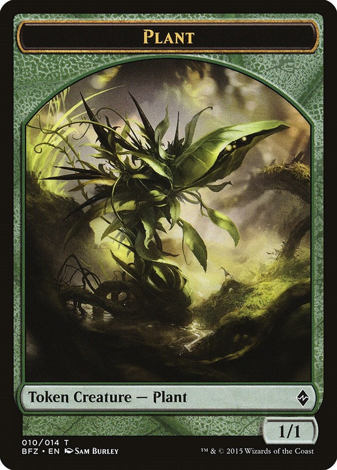 Plant Token (0) [BFZ] - MTG Single