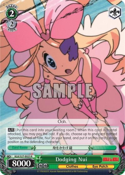 Dodging Nui (27025) [KLK/S27] - Weiss Schwarz Single