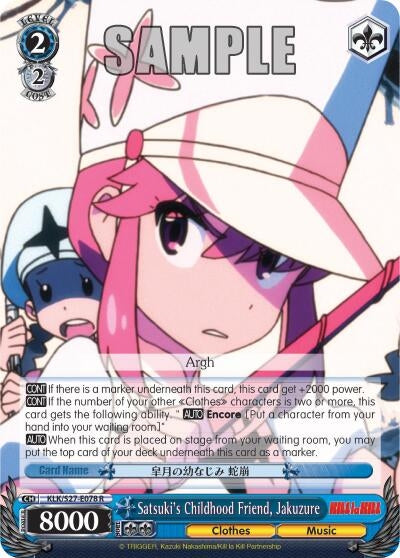 Satsuki’s Childhood Friend Jakuzure (27078) [KLK/S27] - Weiss Schwarz Single