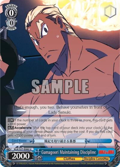 Gamagoori Maintaining Discipline (27080) [KLK/S27] - Weiss Schwarz Single