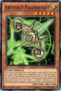 Artifact Failnaught (15008) (MP15) - YuGiOh Single