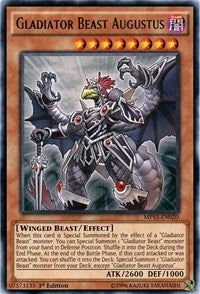 Gladiator Beast Augustus (15020) (MP15) - YuGiOh Single