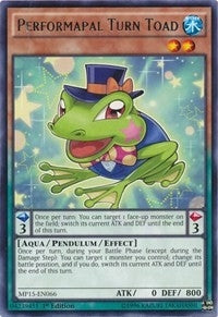 Performapal Turn Toad (15066) (MP15) - YuGiOh Single