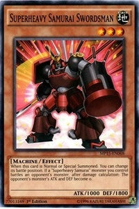 Superheavy Samurai Swordsman (15068) (MP15) - YuGiOh Single