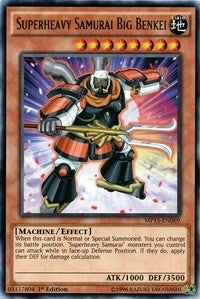 Superheavy Samurai Big Benkei (15069) (MP15) - YuGiOh Single
