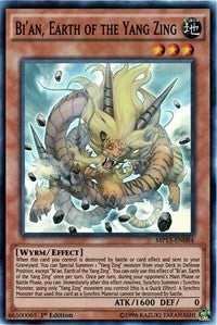 Bi’an Earth of the Yang Zing (15084) (MP15) - YuGiOh Single