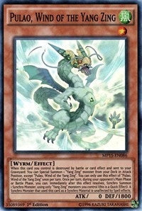 Pulao Wind of the Yang Zing (15086) (MP15) - YuGiOh Single