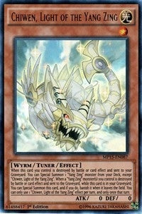 Chiwen Light of the Yang Zing (15087) (MP15) - YuGiOh Single