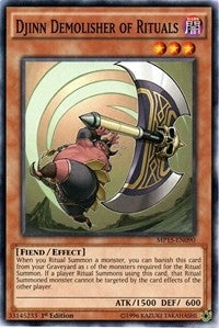 Djinn Demolisher of Rituals (15090) (MP15) - YuGiOh Single